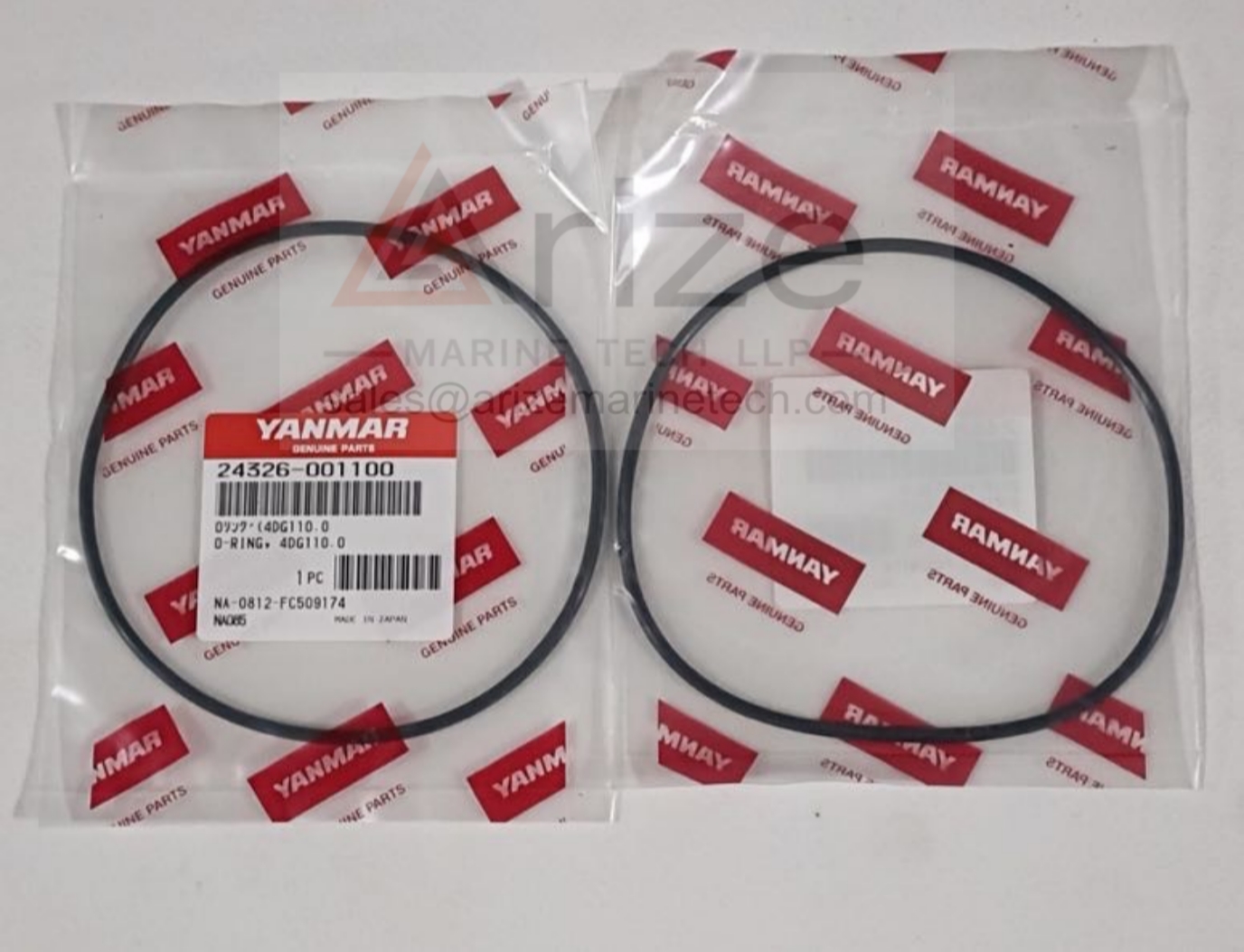 YANMAR EY26 O RING 24326-001100 NEW