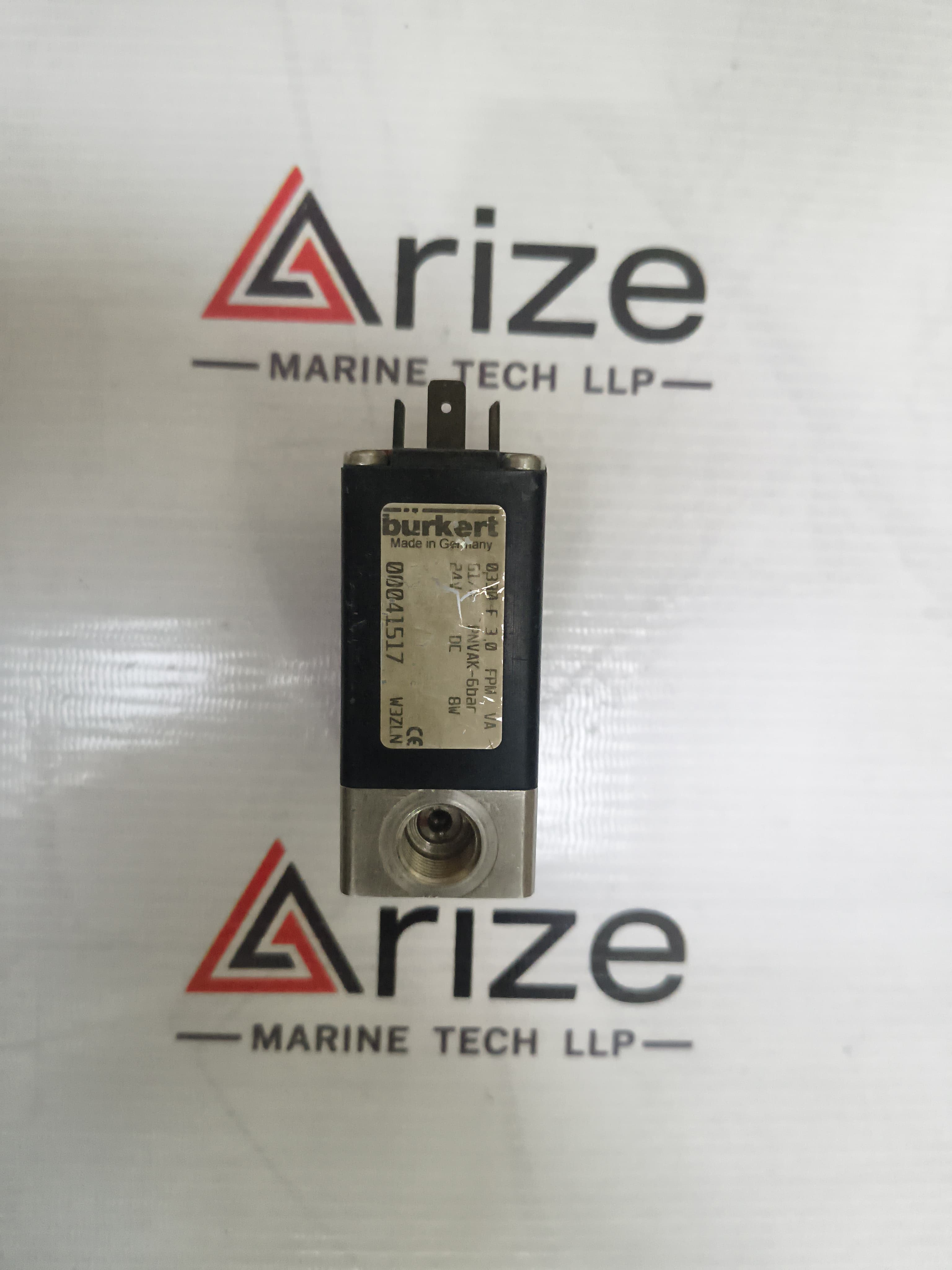 BURKERT SOLENOID VALVE 0330 F 3,0 FPM VA NEW