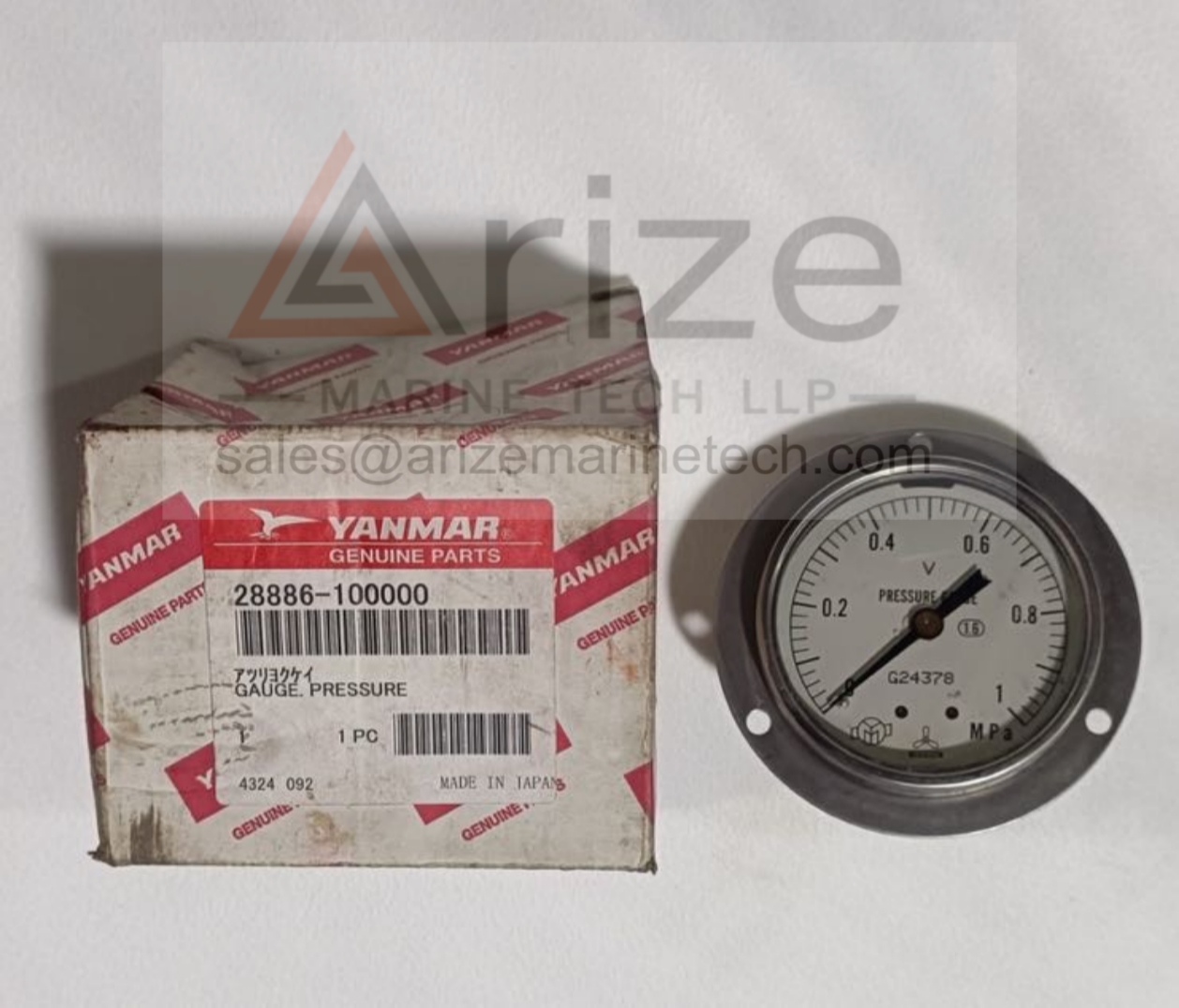 YANMAR EY26 GAUGE PRESSURE 28886-100000 NEW