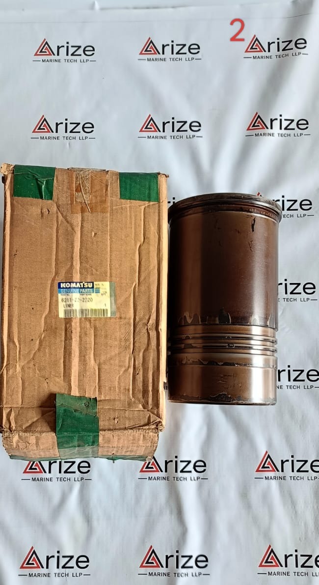 KOMATSU SA 12V410 CYLINDER LINER 6211-22-2220 NEW