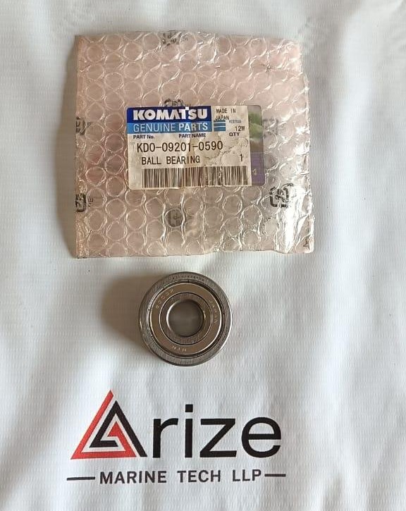 KOMATSU SA 12V410 BALL BEARING KD0-09201-0590 NEW