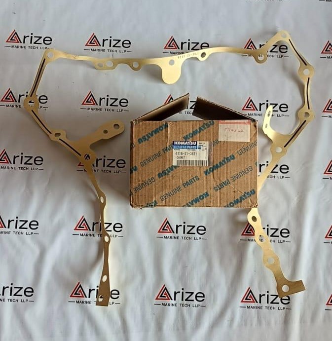 KOMATSU SA 12V410, GASKET, 6215-21-3821