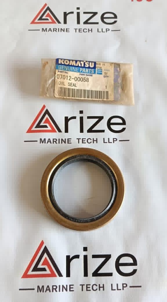 KOMATSU SA 12V410 OIL SEAL 07012-00058 NEW