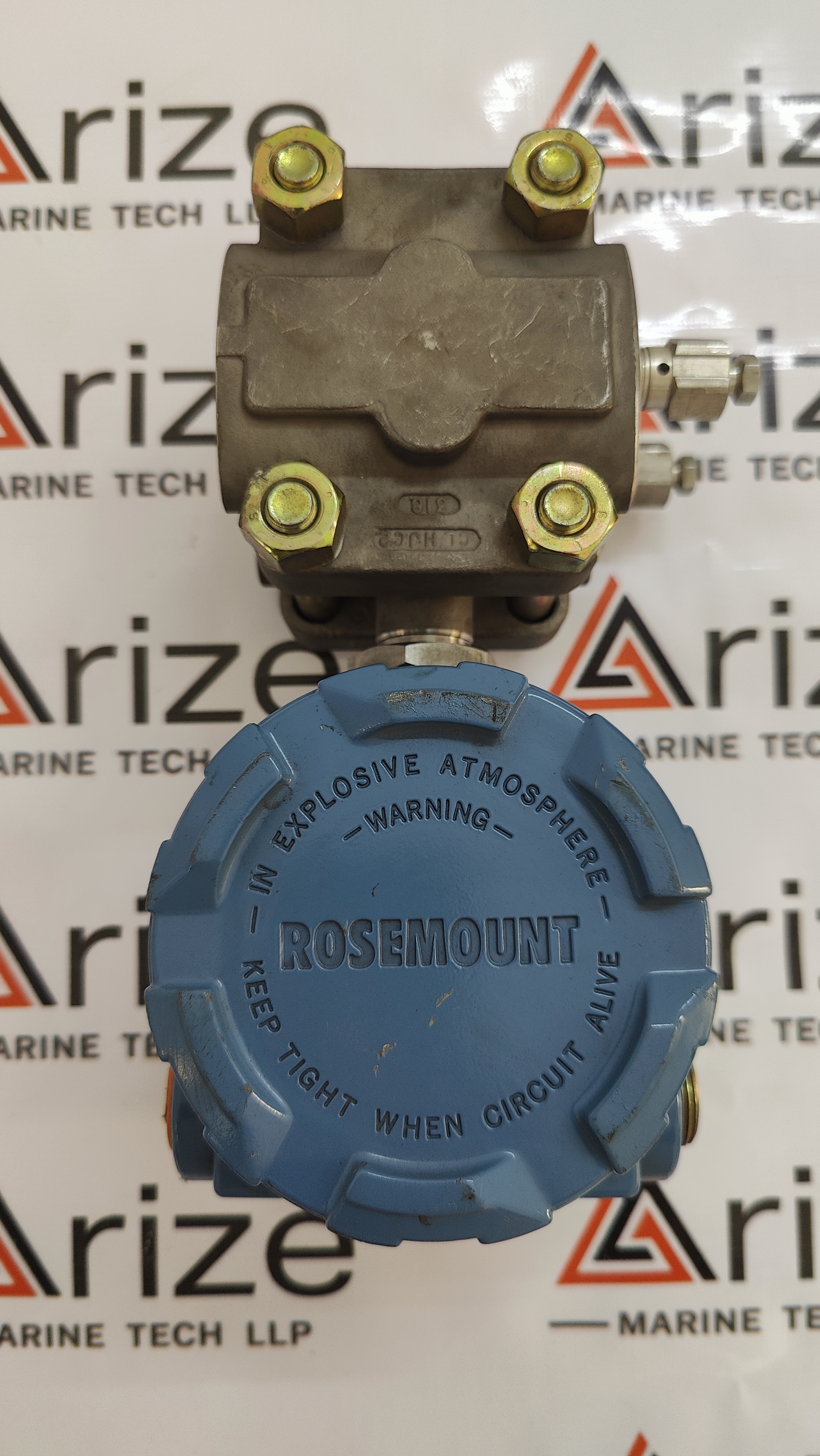 ROSEMOUNT 1151GP8E22 PRESSURE TRANSMITTER 0-1000 PSI 45VDC 4-20mA NEW