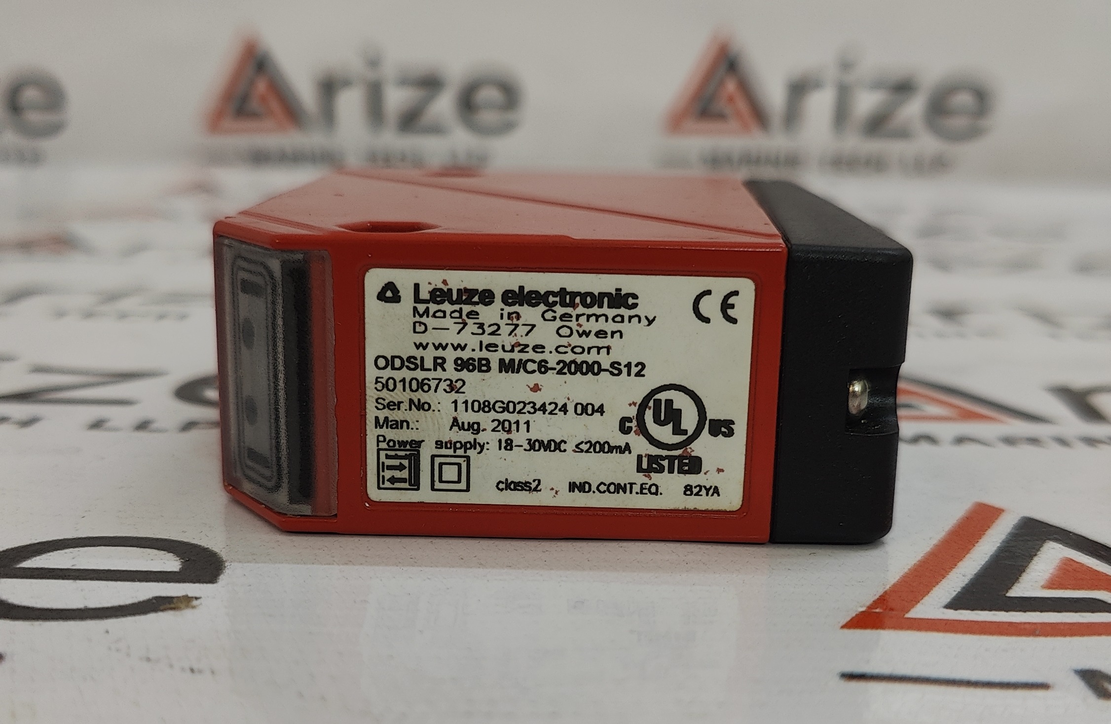 LEUZE ELECTRONIC ODSLR 96B M/C6-2000-S12 OPTICAL DISTANCE SENSOR 50106732 NEW