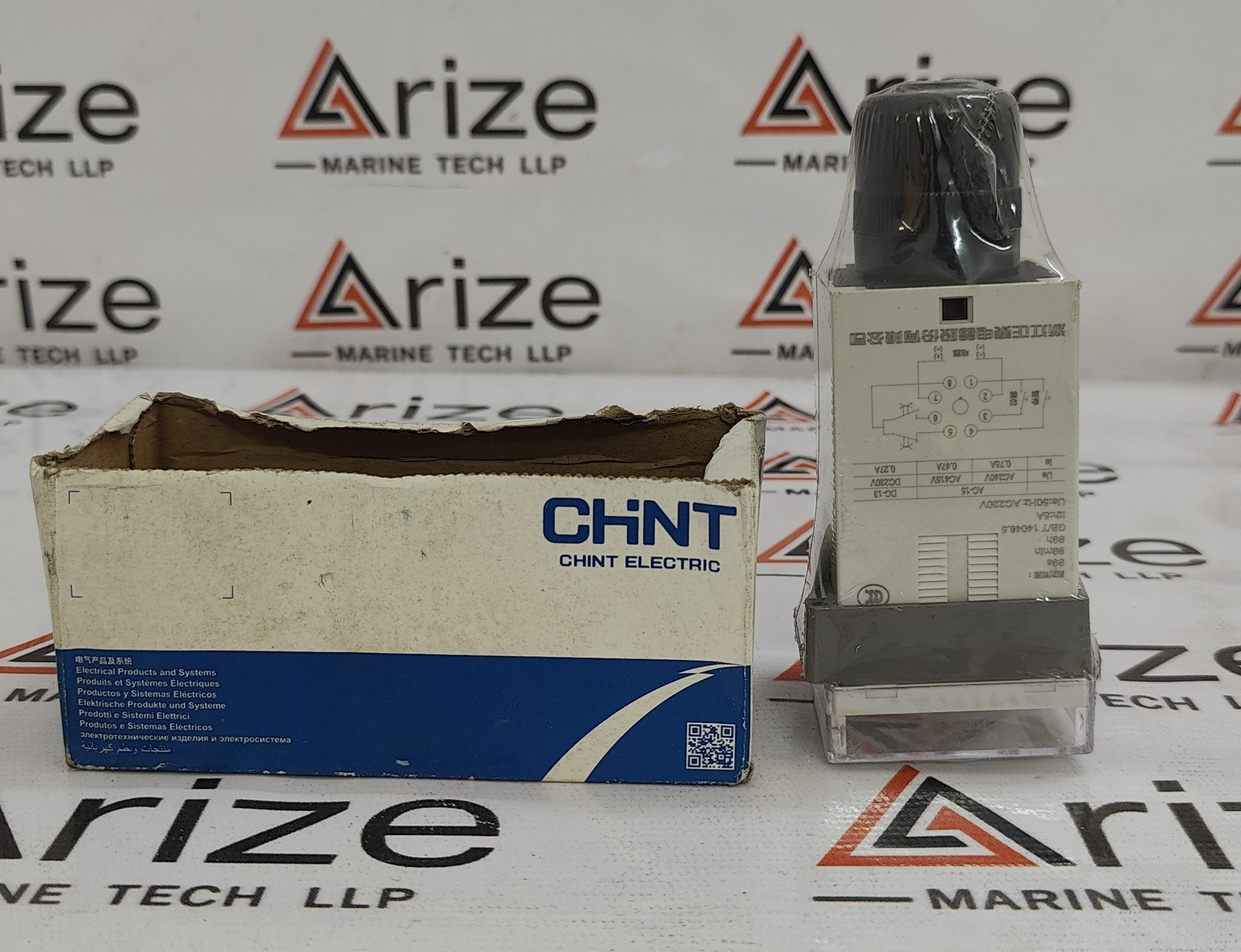 CHINT ELECTRIC JSS48A-S TIME RELAY 220VAC NEW