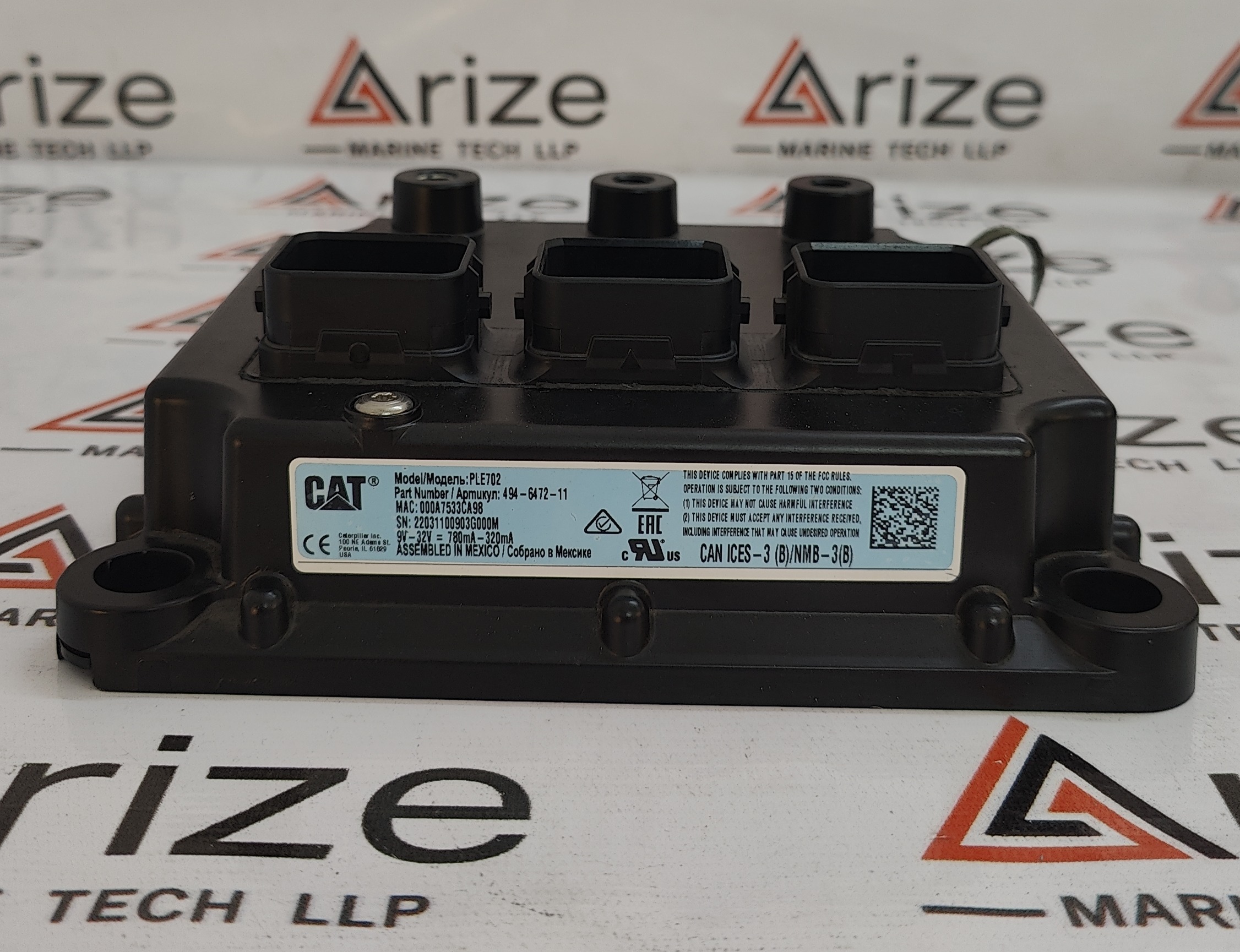 CATERPILLAR PLE702 ECM CONTROLLER PART NUMBER 494-6472-11 NEW