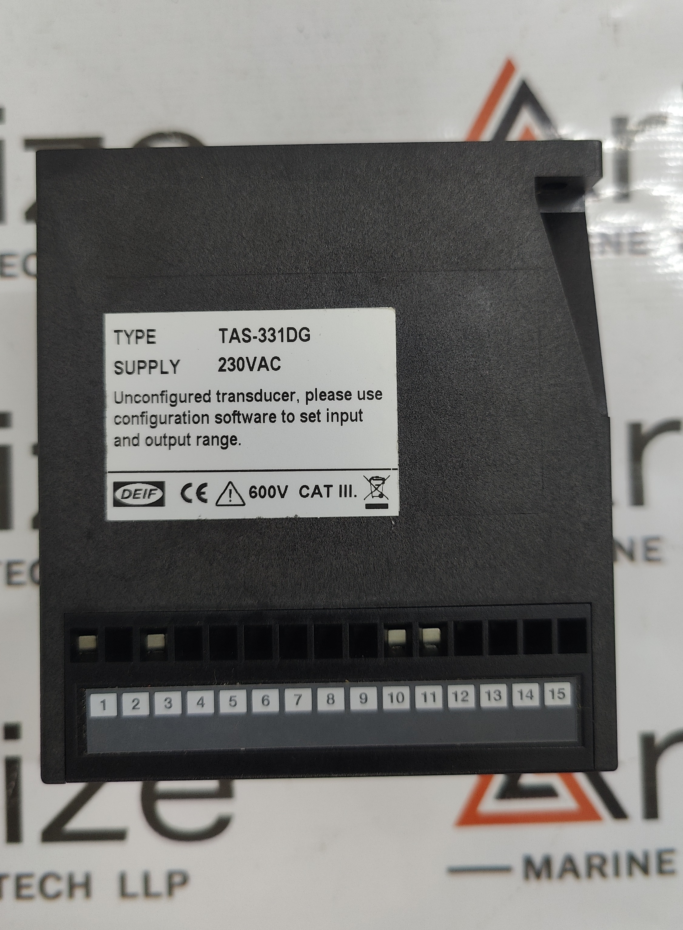 DEIF TAS-331DG SELECTABLE AC TRANSDUCER NEW