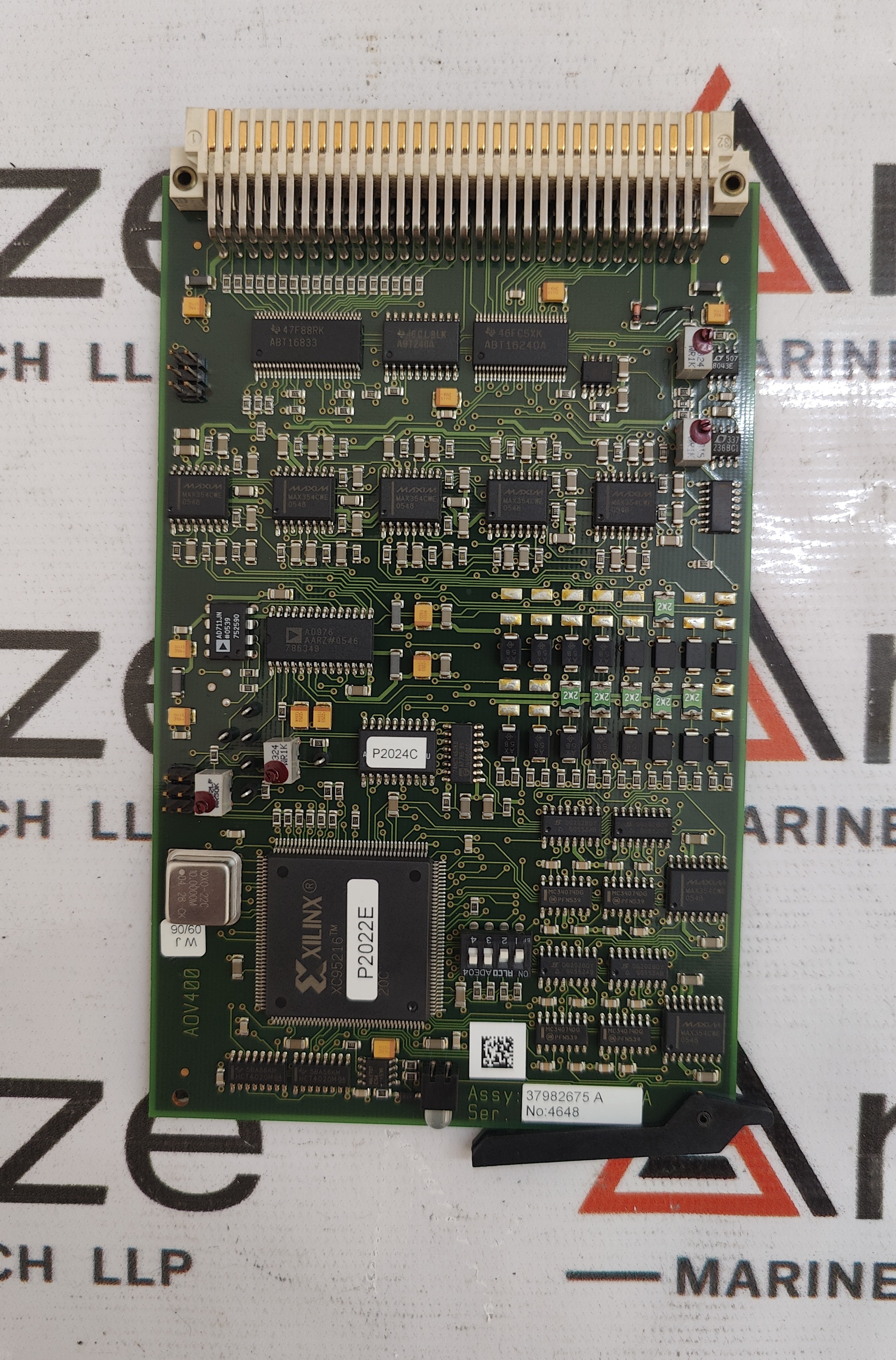 KONGSBERG SIMRAD AOV406 ANALOG I/O CARD ARTICLE NO. 37982675 PCB 37960820B NEW