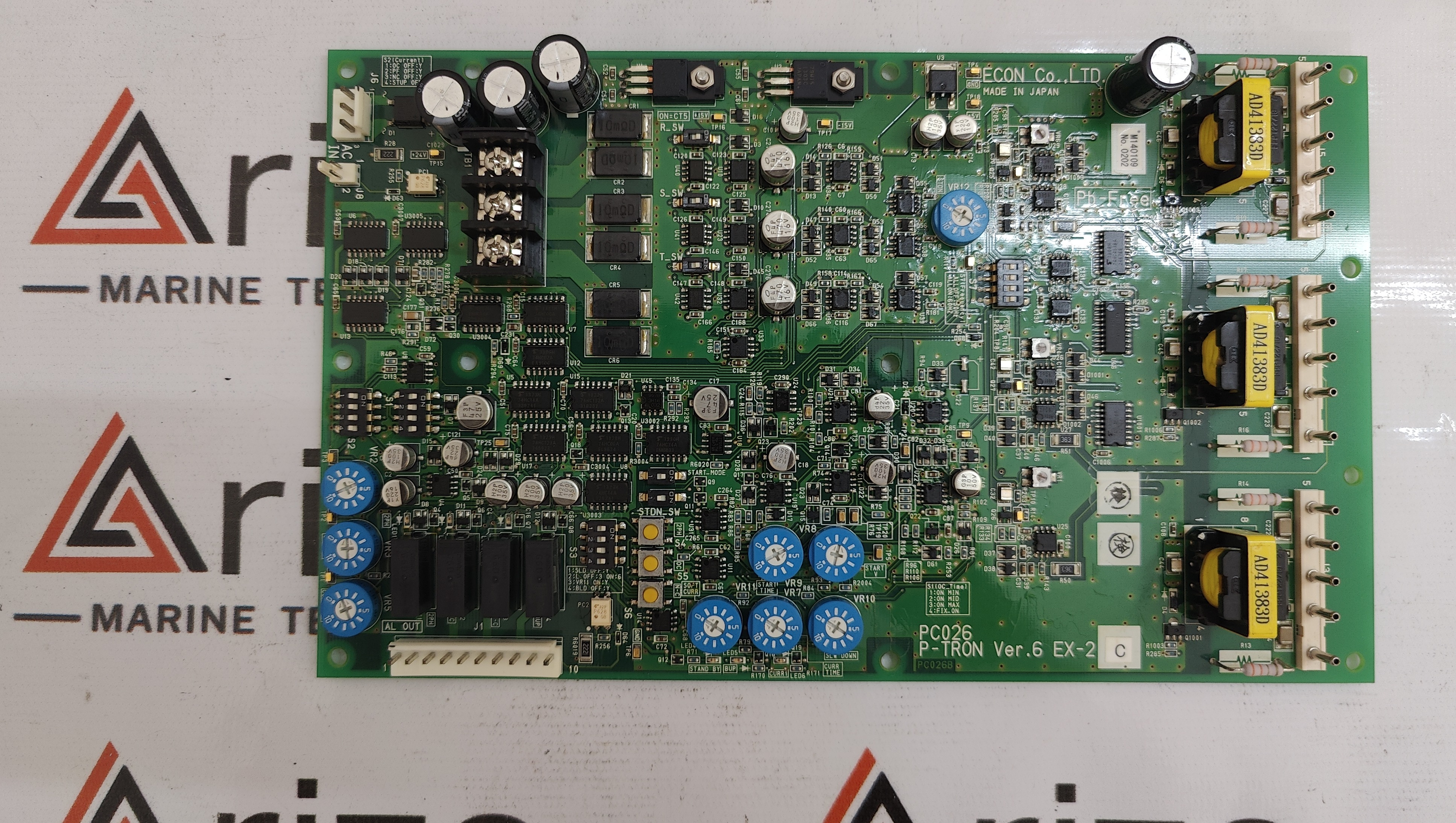 ECON PC026 P-TRON VER.6 EX-2 PCB NEW