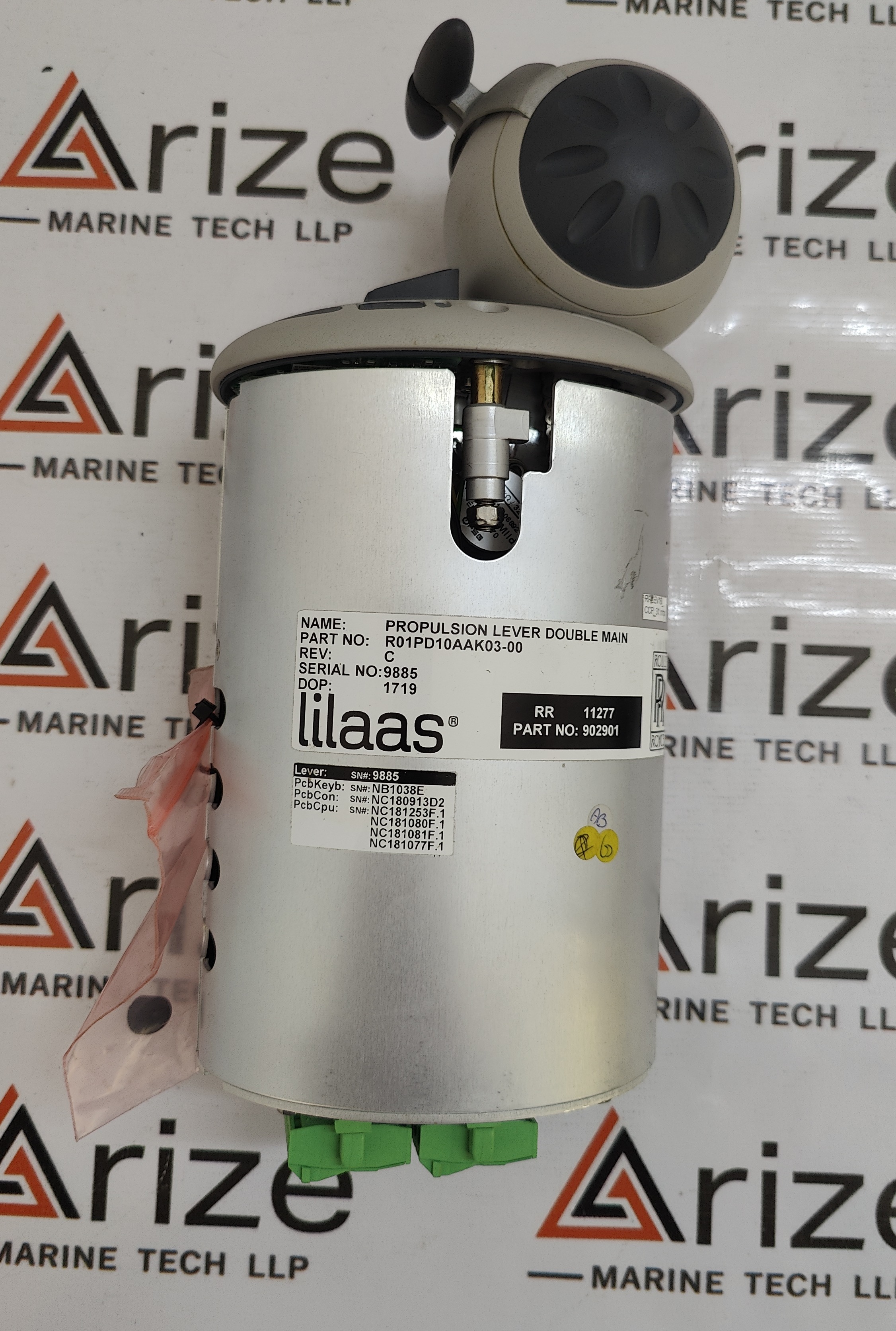 LILAAS R01PD10AAK03-00 PROPULSION LEVER DOUBLE MAIN REV C ROLLS ROYCE PART NO. 11277 902901 NEW