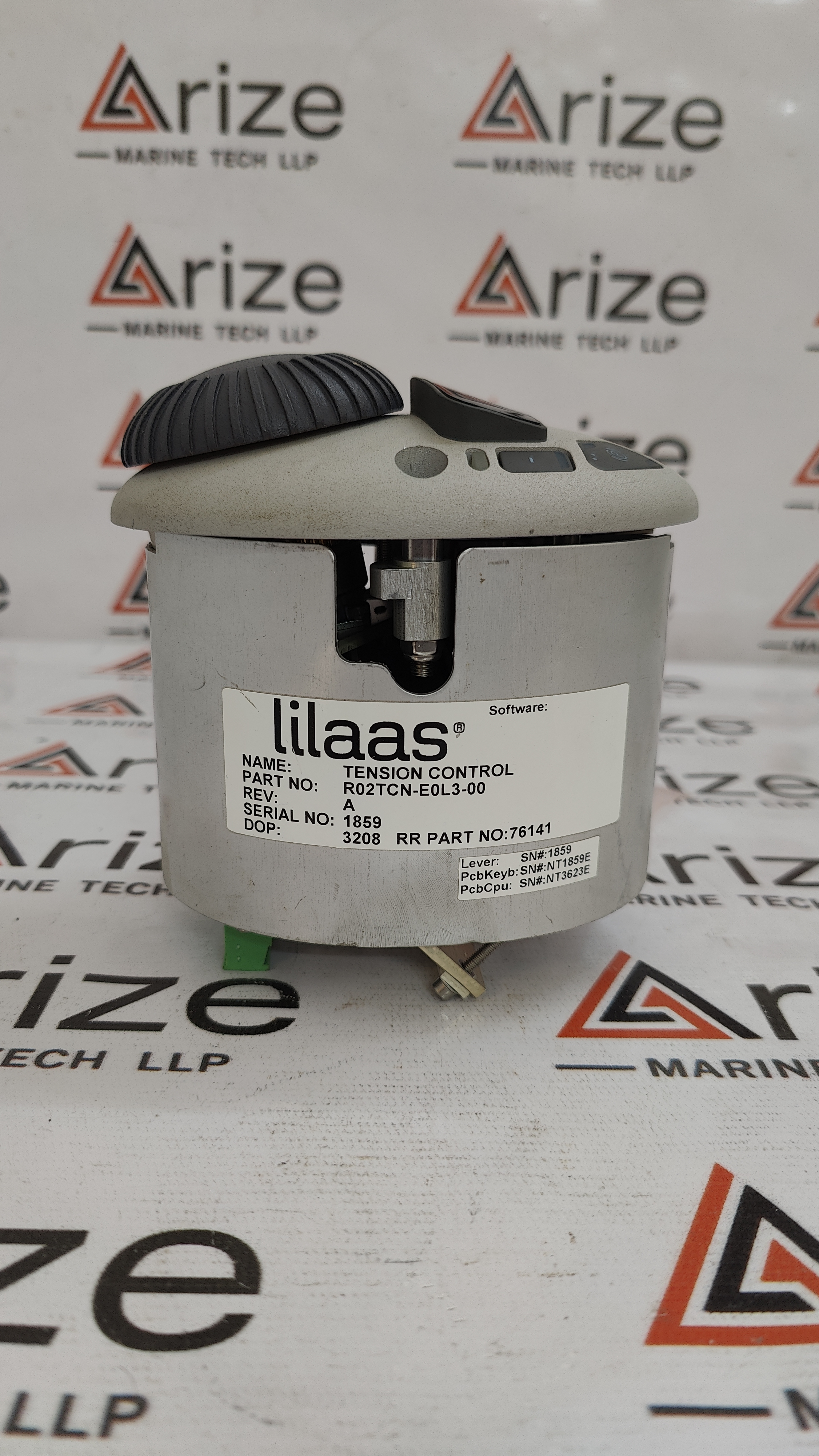 LILAAS R02TCN-E0L3-00 TENSION CONTROL JOYSTICK REV A ROLLS ROYCE PART NO. 76141 NEW