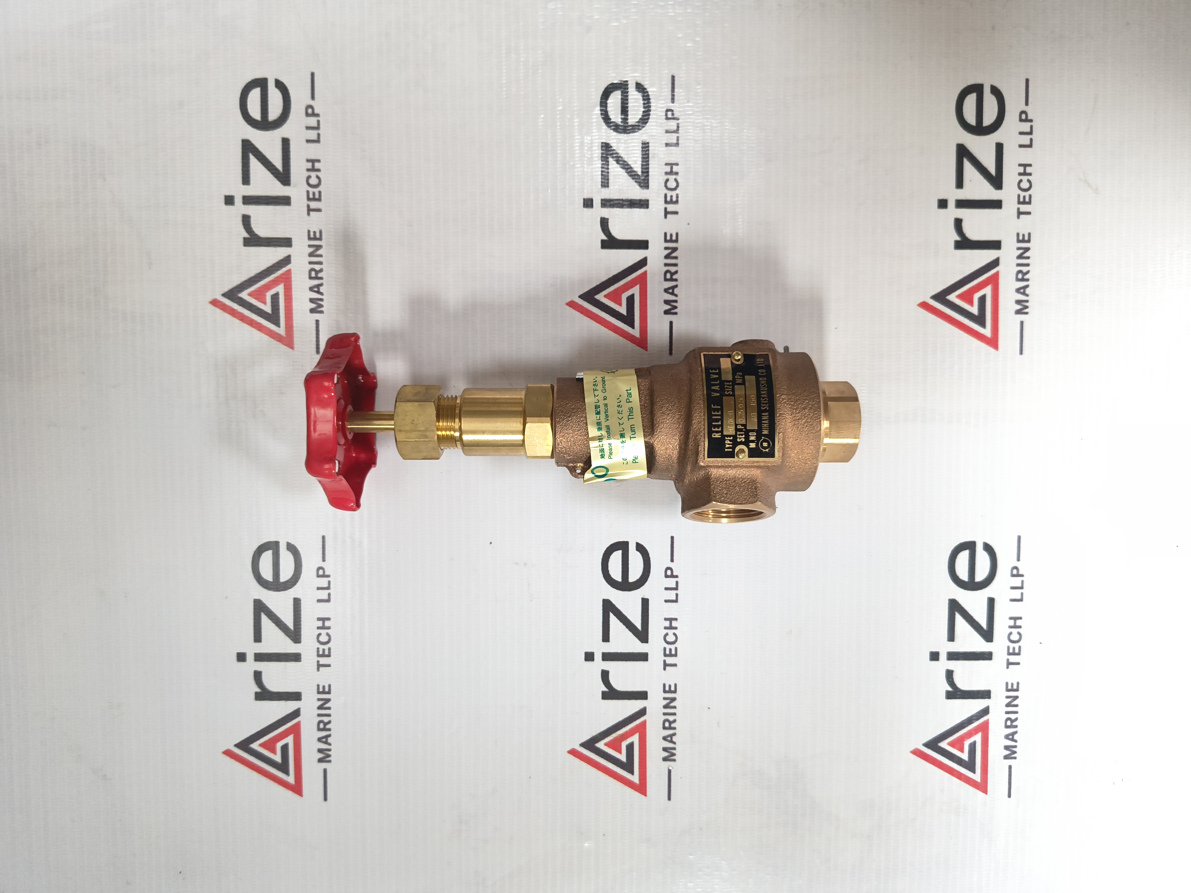 MIHANA SEISAKUSHO CO. LTD. HTGX-B RELIEF VALVE NEW