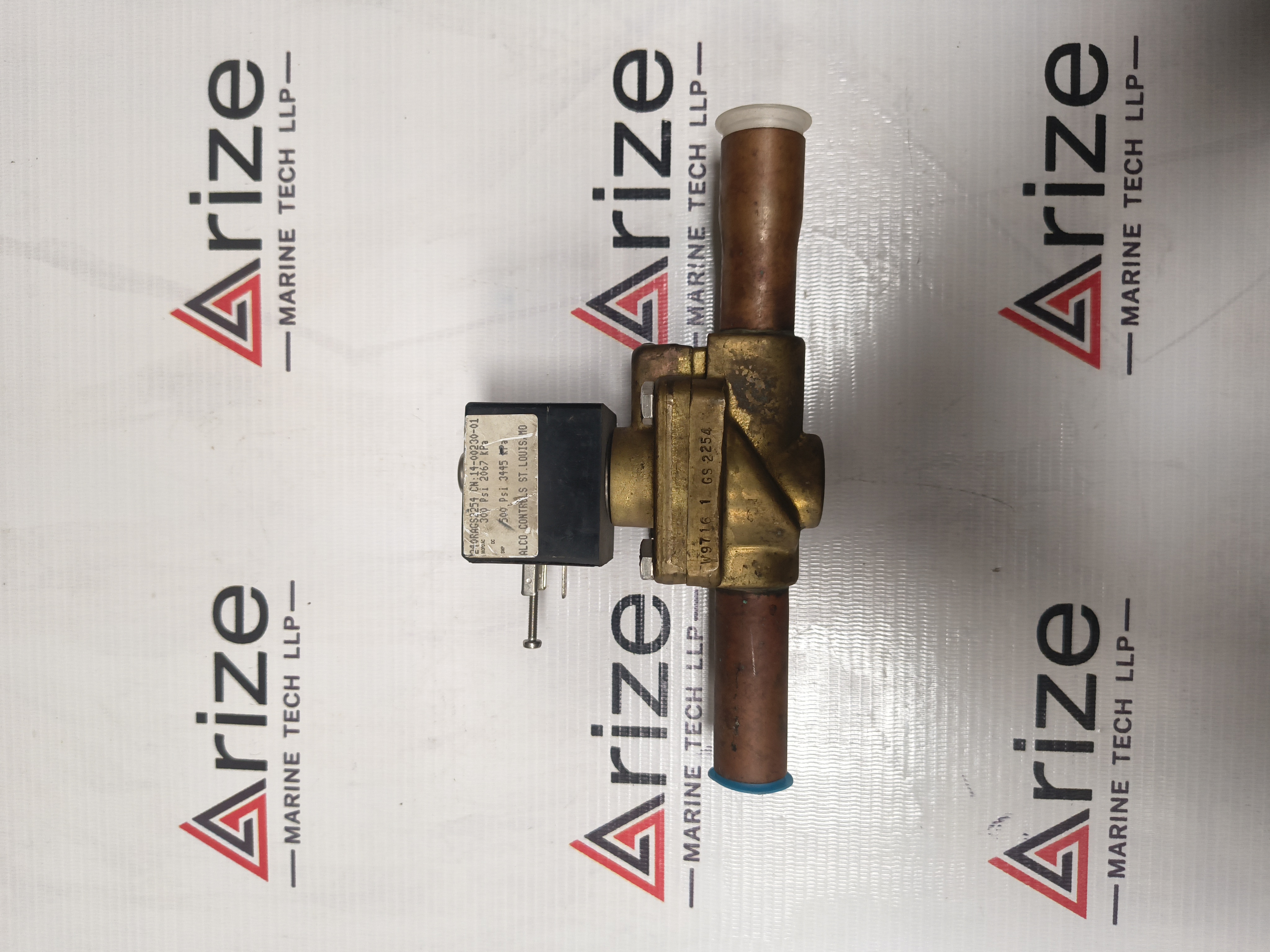 ALCO CONTROLS SOLENOID VALVE 240RAGS2254 UNUSED