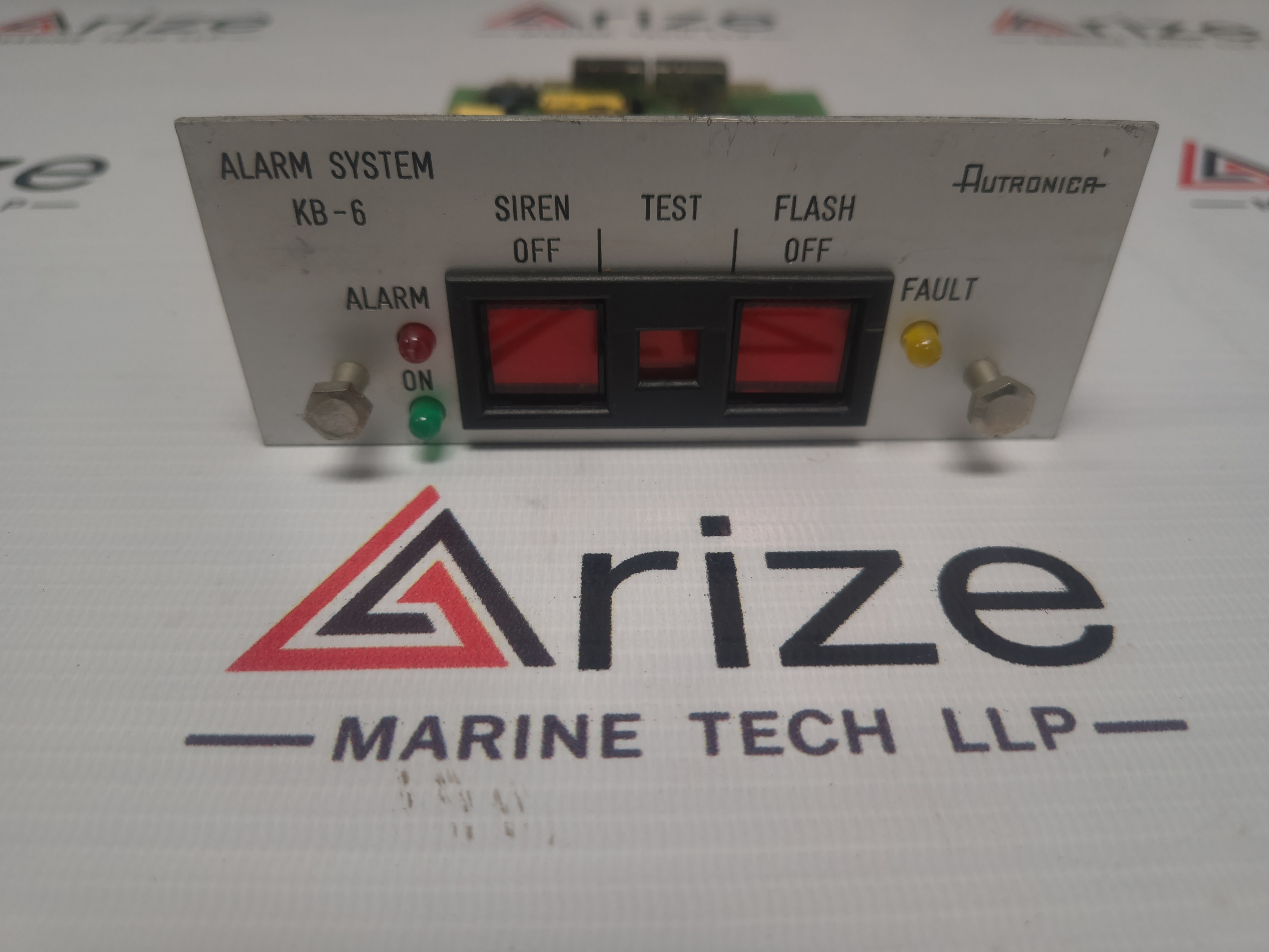 AUTRONICA KBB-6/2 ALARM SYSTEM 7225-023.0003 USED