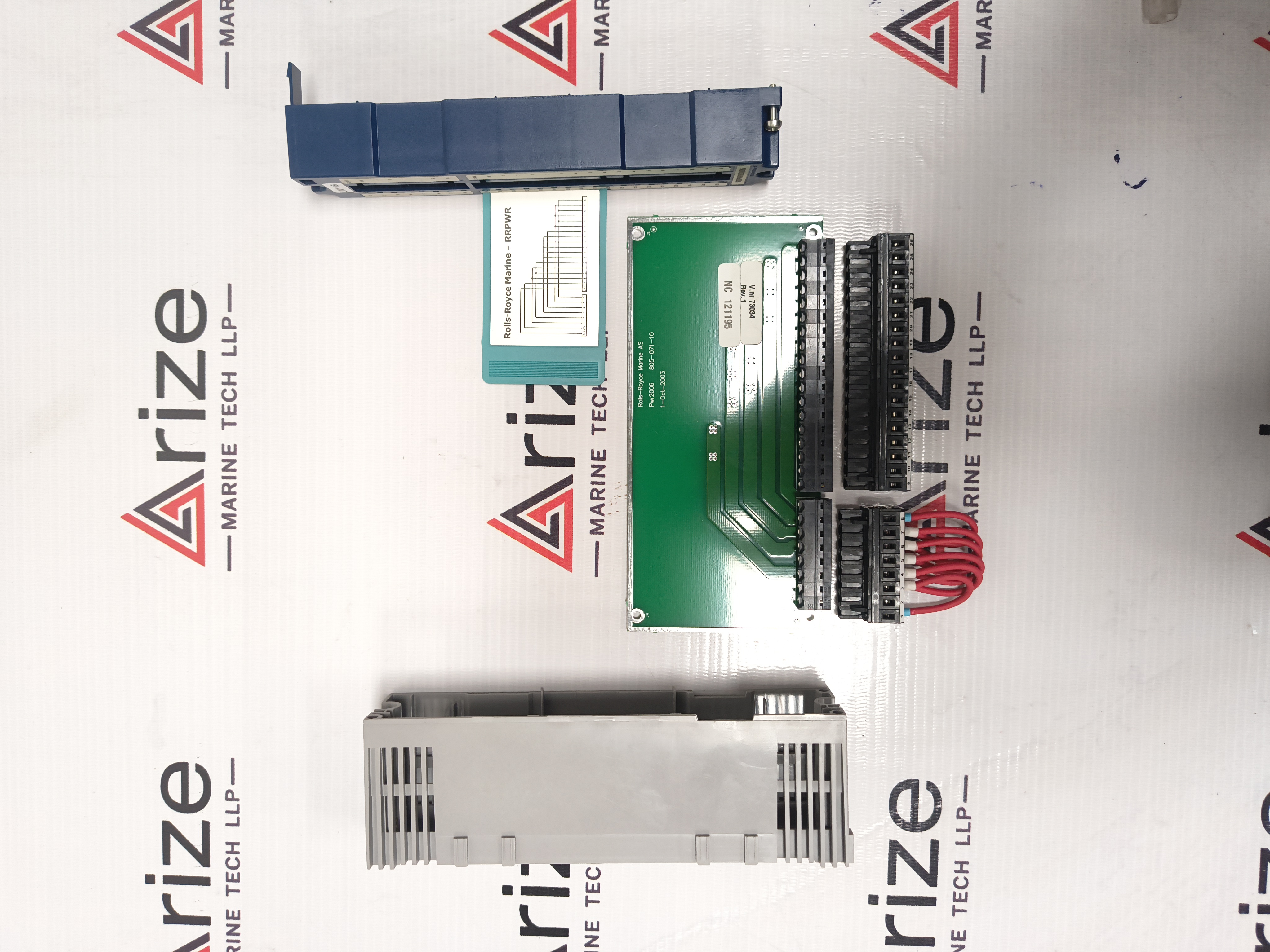 ROLLS ROYCE MARINE RRPWR2006 I/O MODULE 100_424_crc.mhx REV L INTERFACE CARD NEW