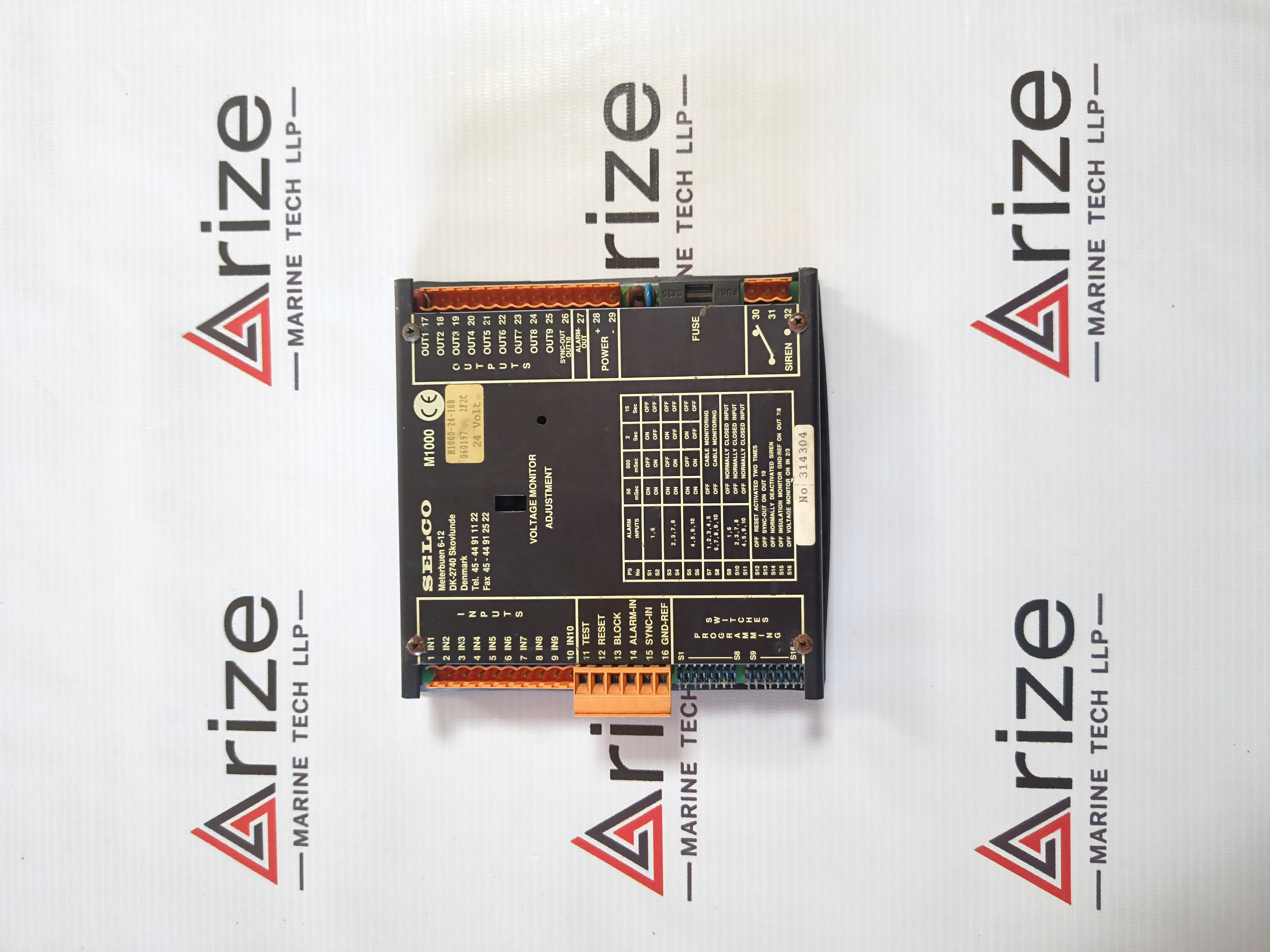 SELCO M1000-24-10B ALARM ANNUNCIATOR SELCO M1000-24-10B