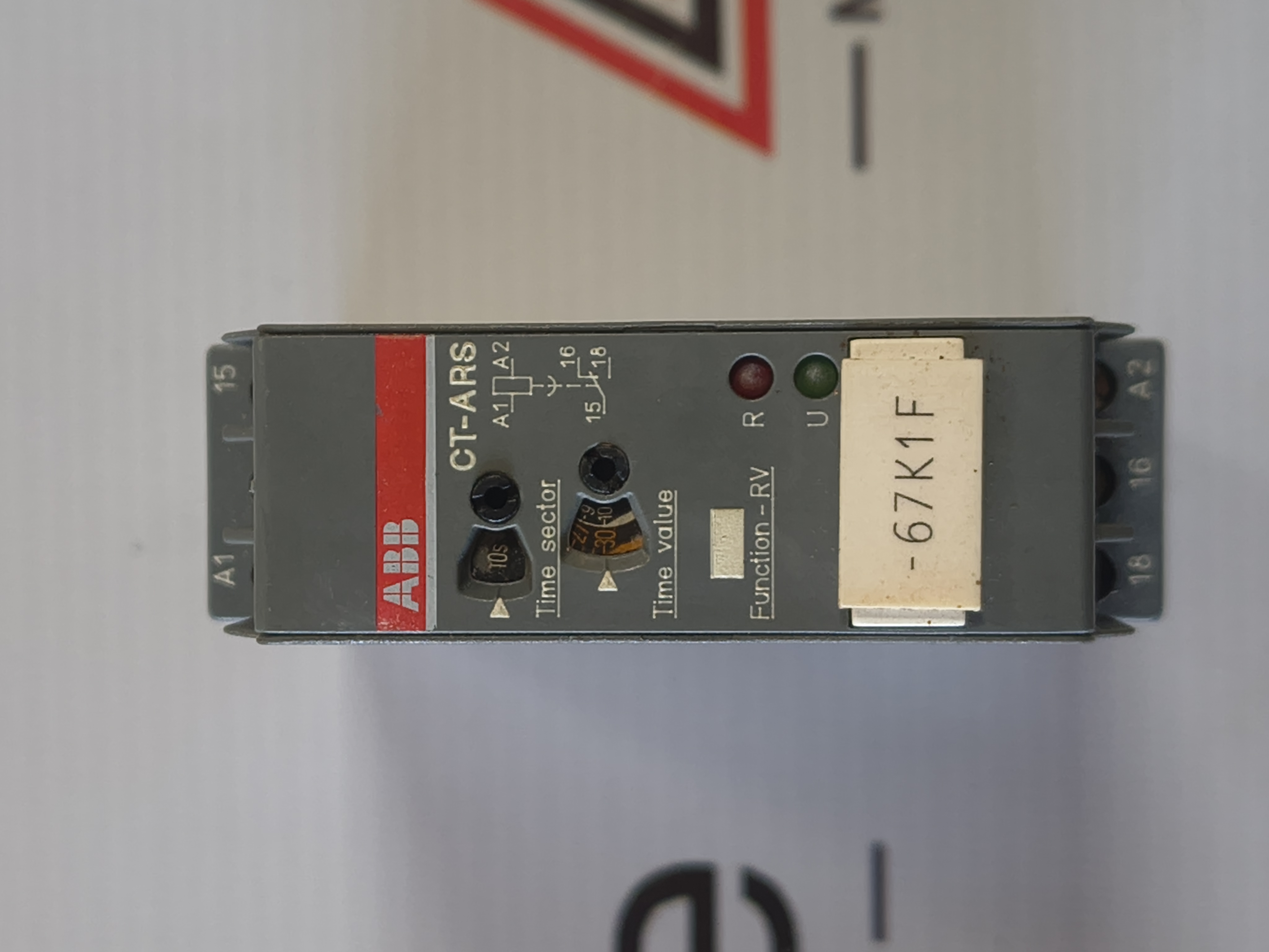 ABB CT-ARS OFF DELAY TIME RELAY 1SVR430120R0100