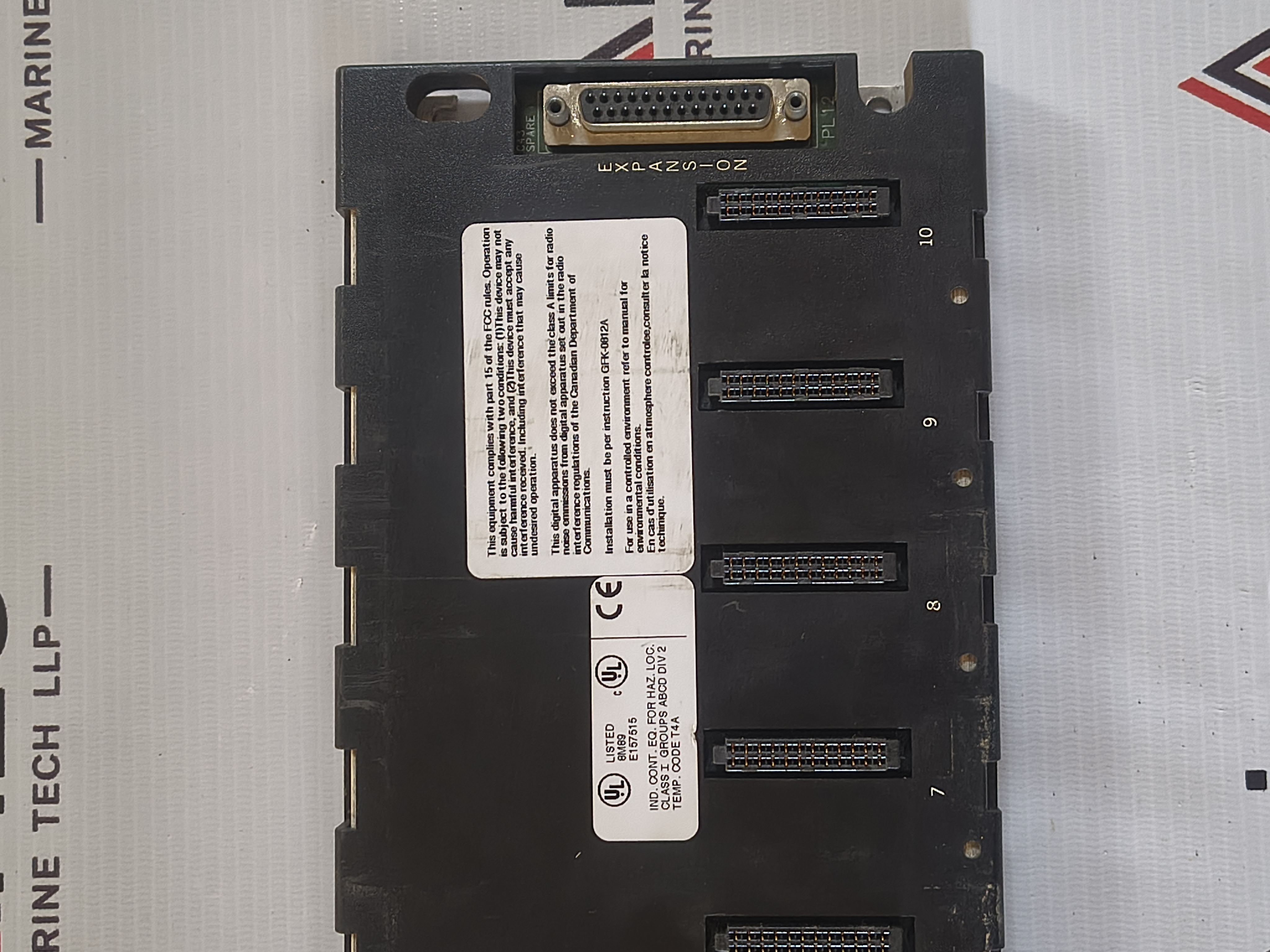 GE FANUC IC693CHS39IJ 10-SLOT BASE EMI ENHANCED PROGRAMMABLE CONTROLLER NEW