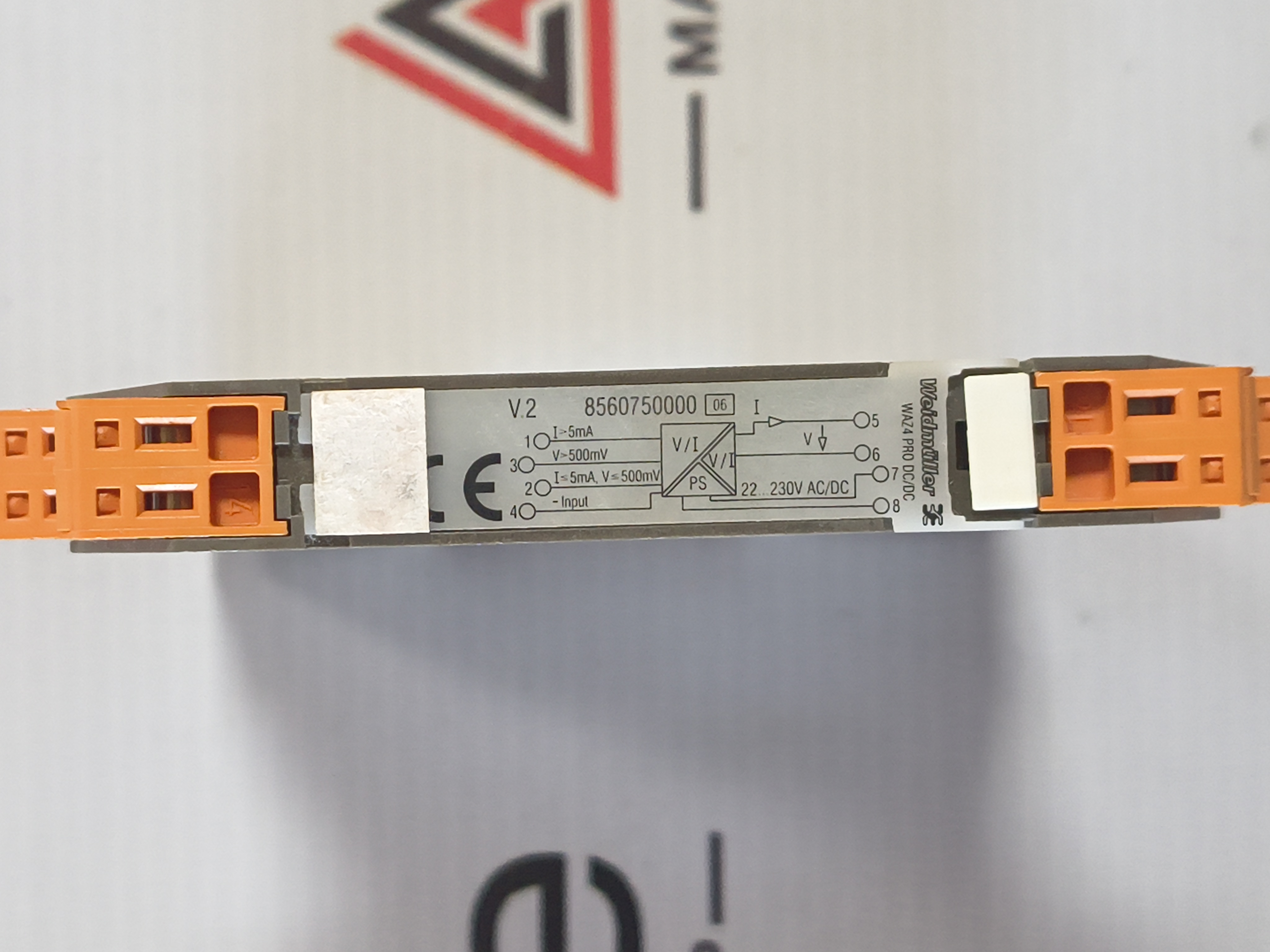 WEIDMULLER 8560750000 WAZ4 PRO DC/DC SIGNAL ANALOG ISOLATOR NEW