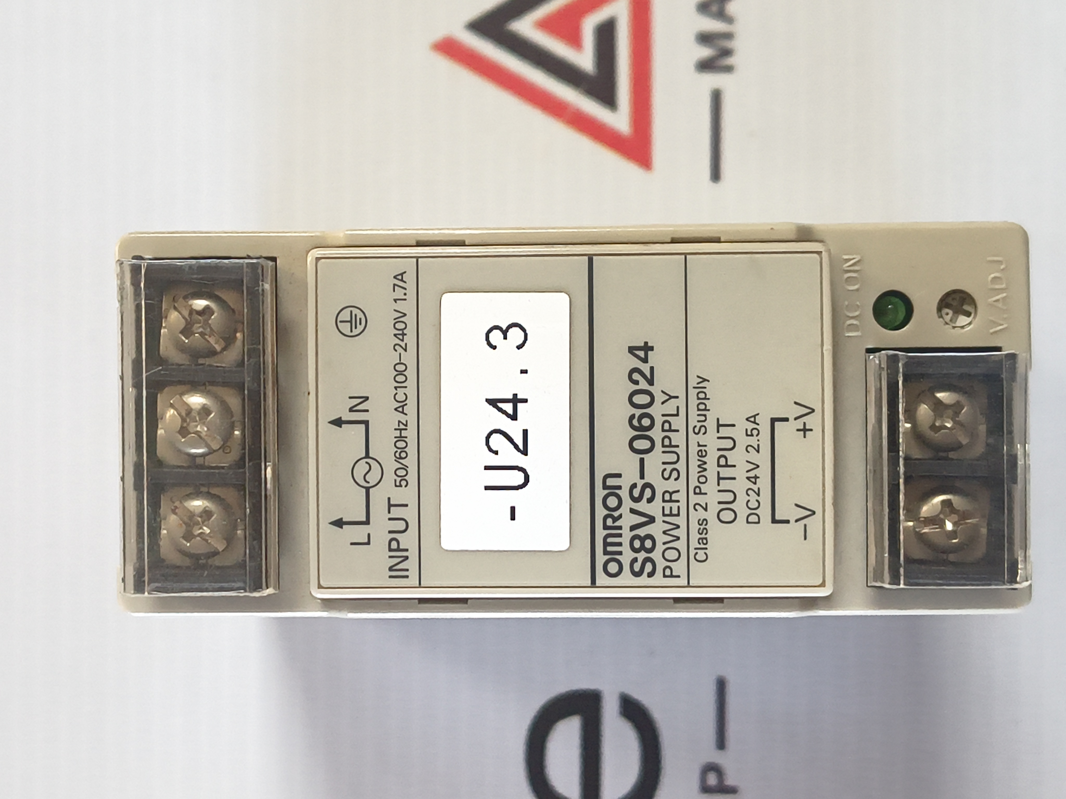 OMRON S8VS-06024 POWER SUPPLY 24VDC NEW