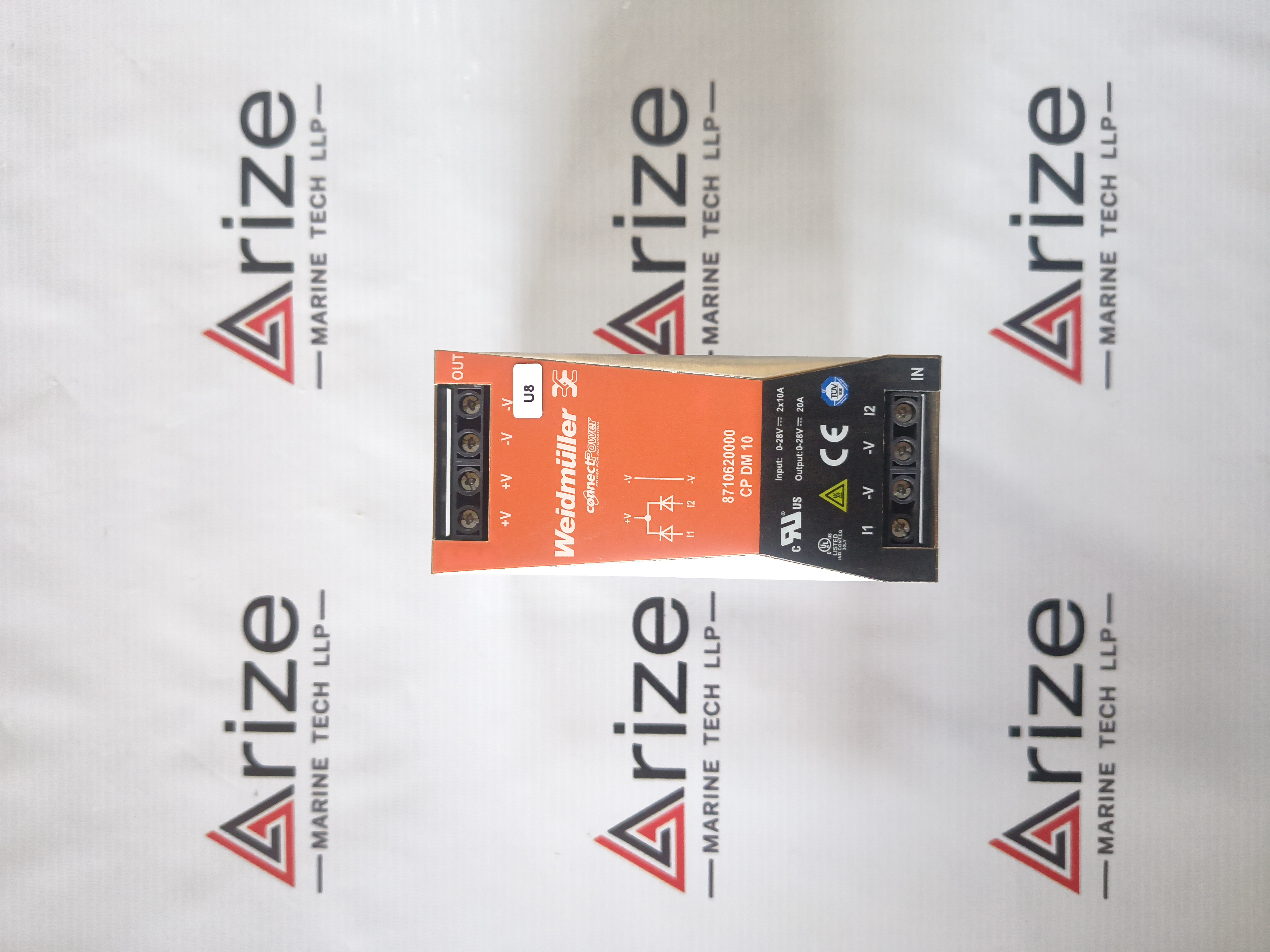 WEIDMULLER CP DM 10 DIODE MODULE POWER SUPPLY 8710620000 NEW