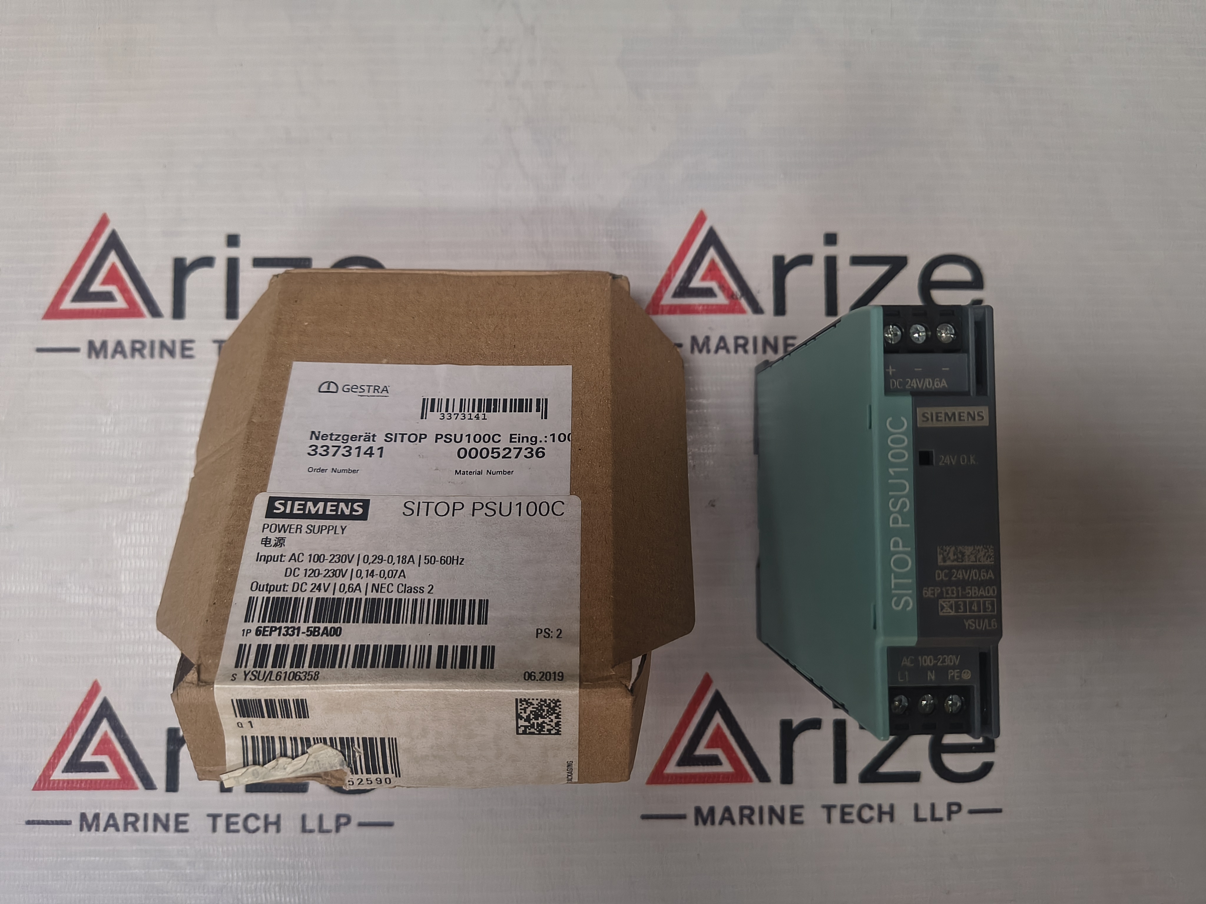 SIEMENS SITOP PSU100C POWER SUPPLY 6EP1331-5BA00 NEW