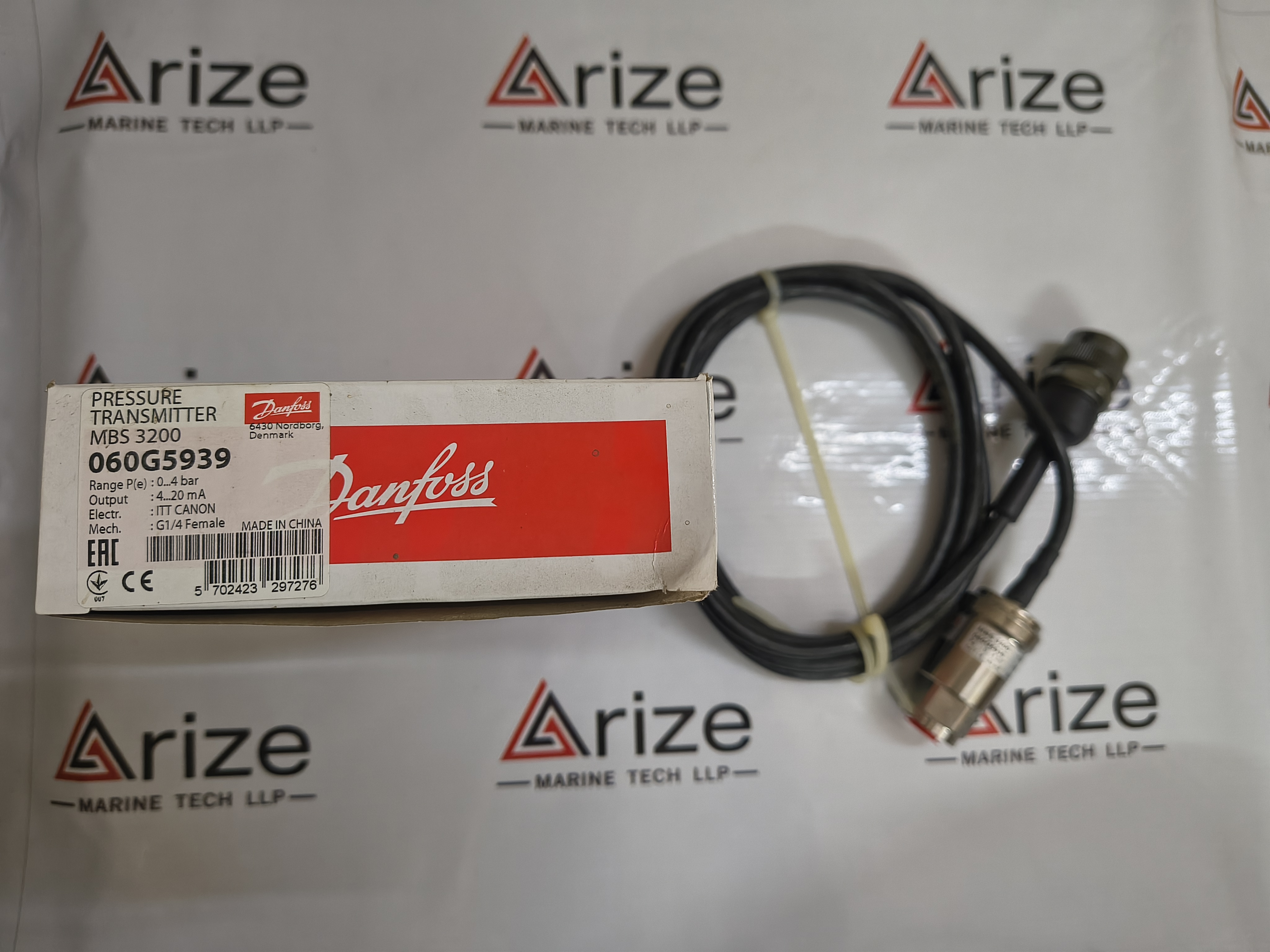 DANFOSS MBS3200 PRESSURE TRANSMITTER 060G5939 NEW