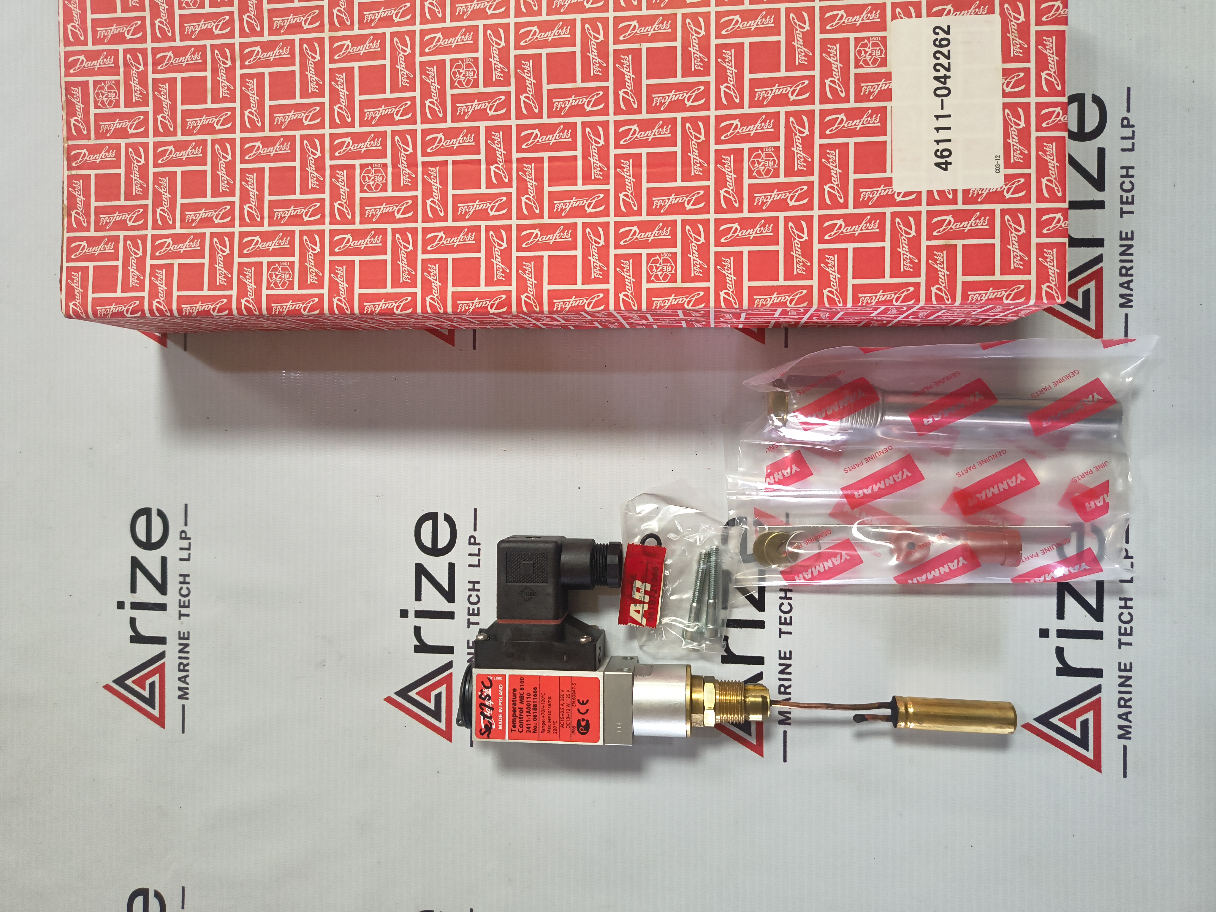 YANMAR EY26 DANFOSS RELAY THERMO 75°C 46111-042262 NEW