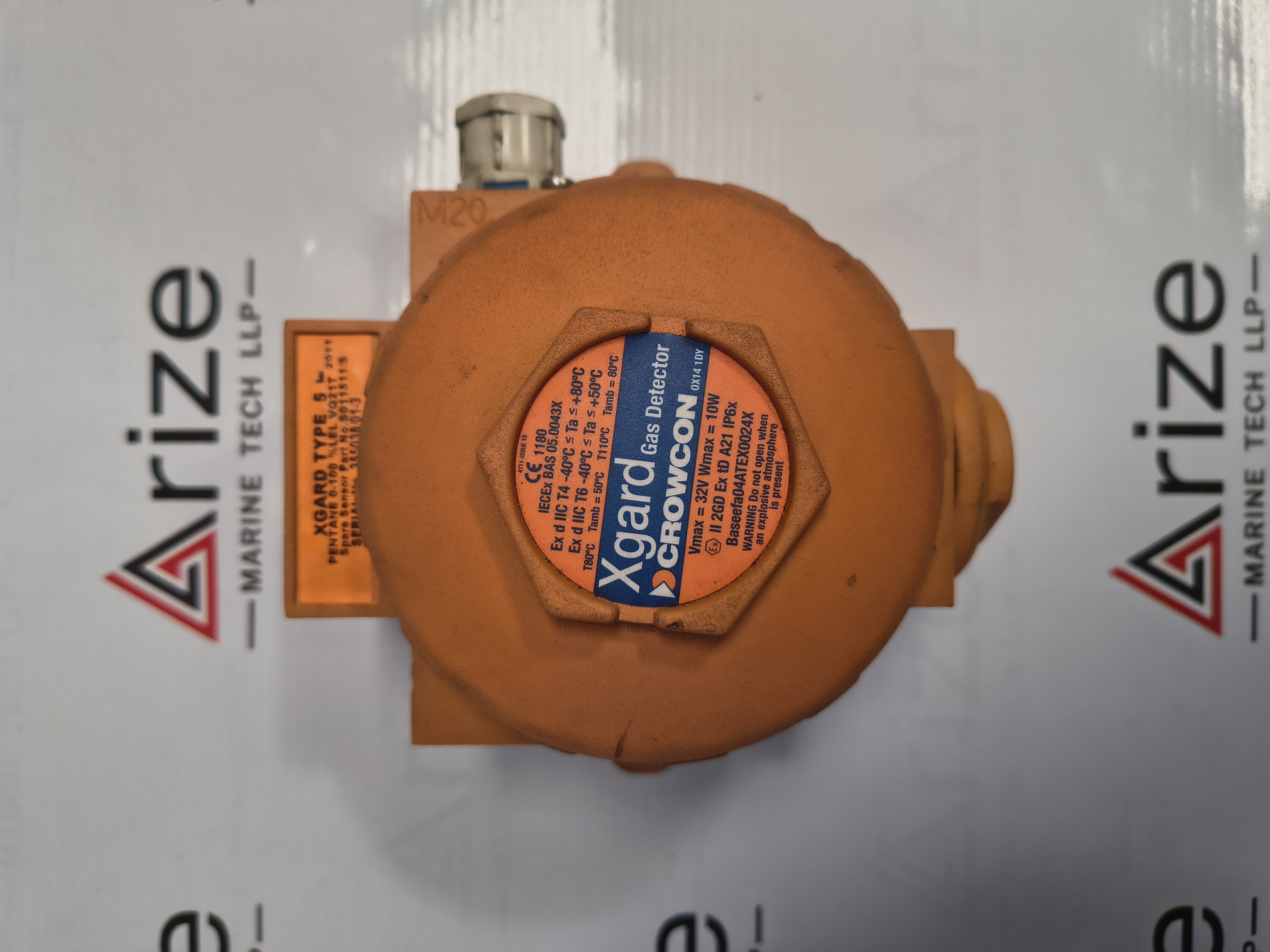 CROWCON XGARD TYPE 5 FLAMEPROOF FLAMMABLE GAS DETECTOR S011511/S USED