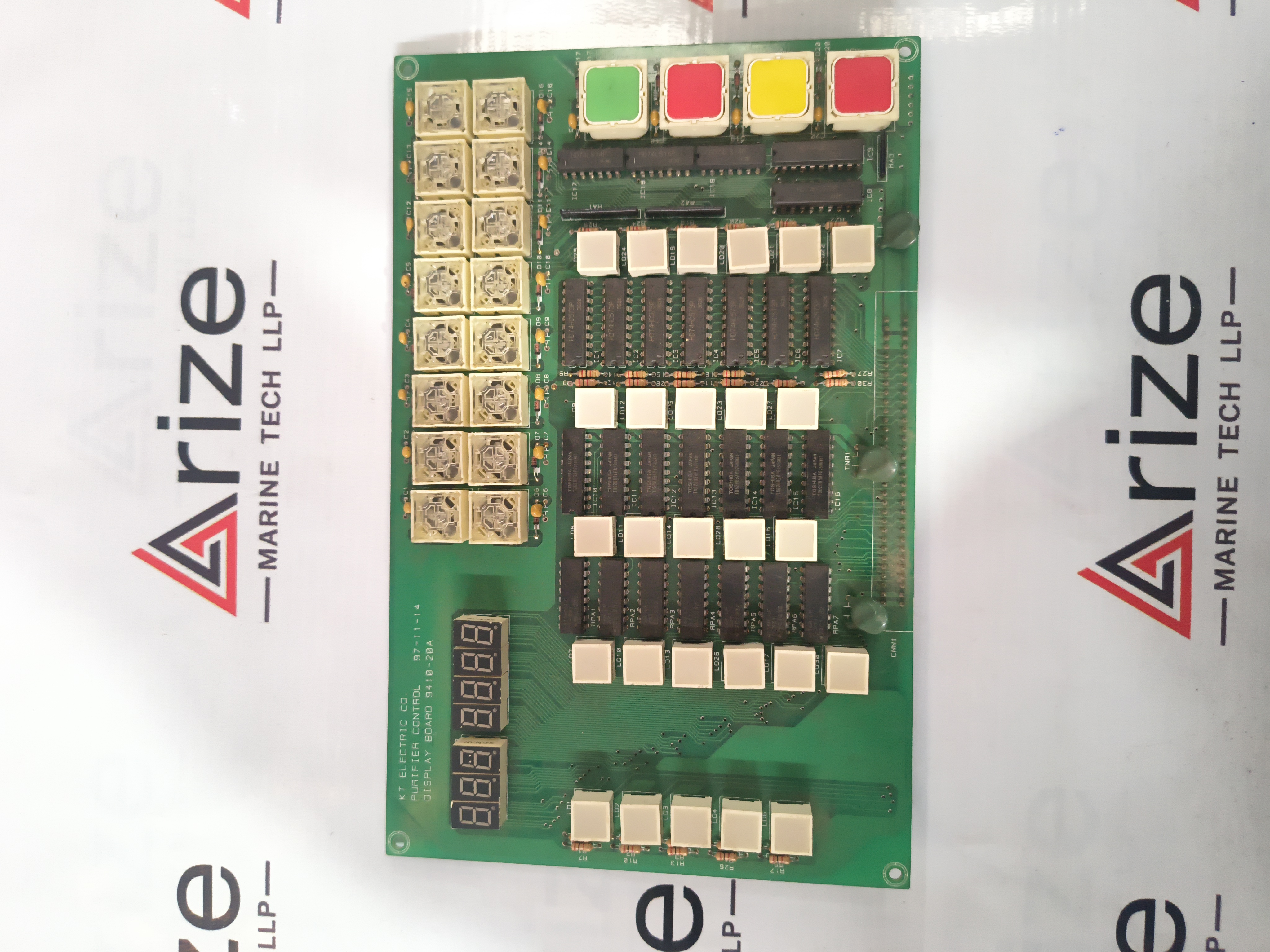 KT ELECTRIC CO. PURIFIER CONTROL DISPLAY BOARD 9410-20A NEW