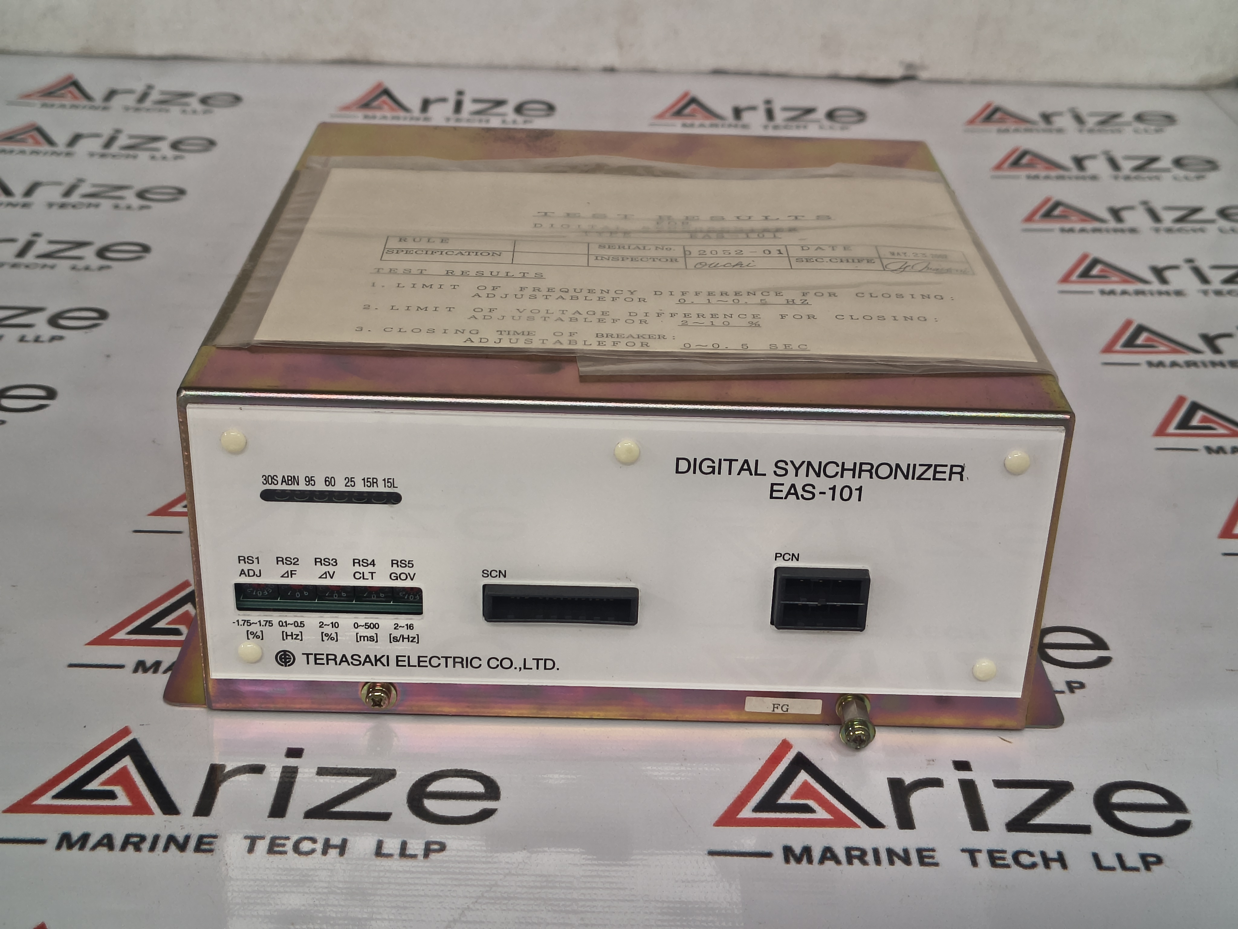 TERASAKI ELECTRIC EAS-101 DIGITAL SYNCHRONIZER