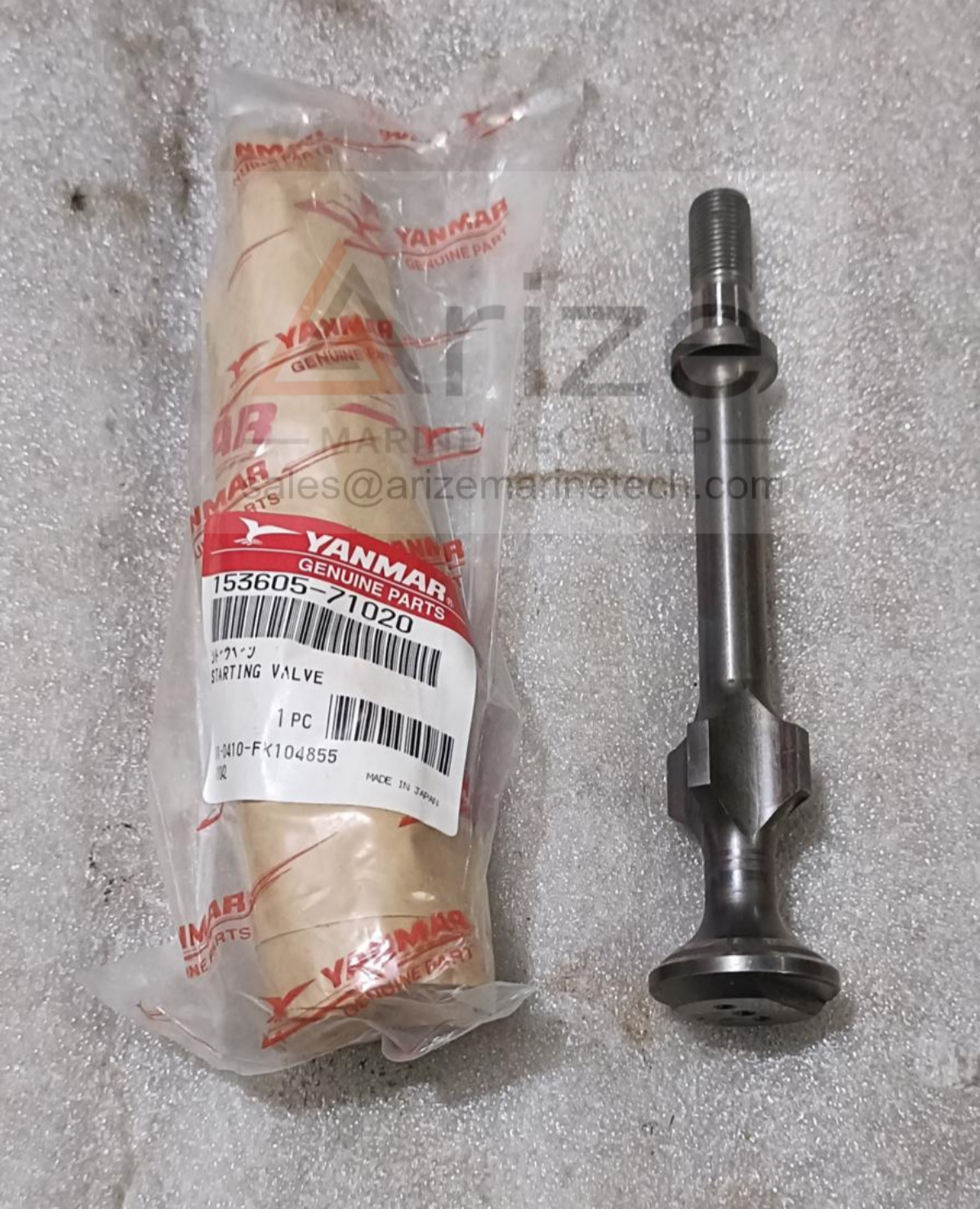 YANMAR N260 STARTING VALVE 153605-71020 NEW