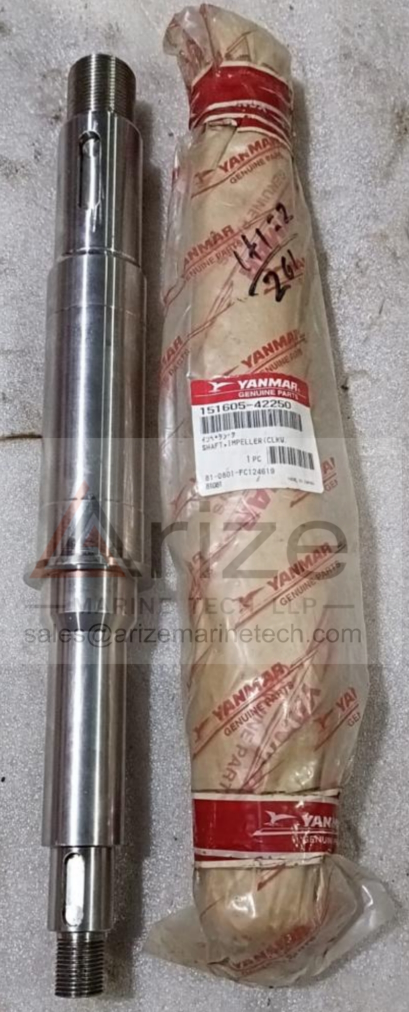 YANMAR N260 SHAFT IMPELLER 151605-42250 NEW