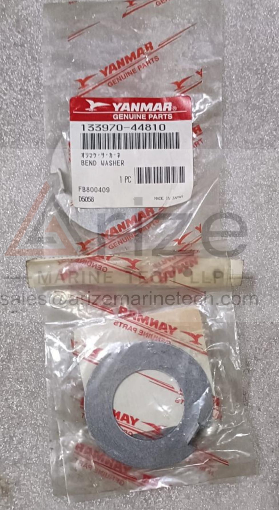 YANMAR N260 BEND WASHER 133970-44810 NEW