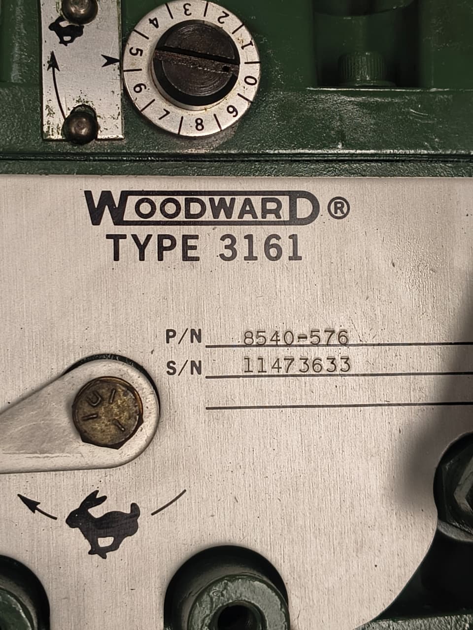 WOODWARD 3161 GOVERNOR NEW